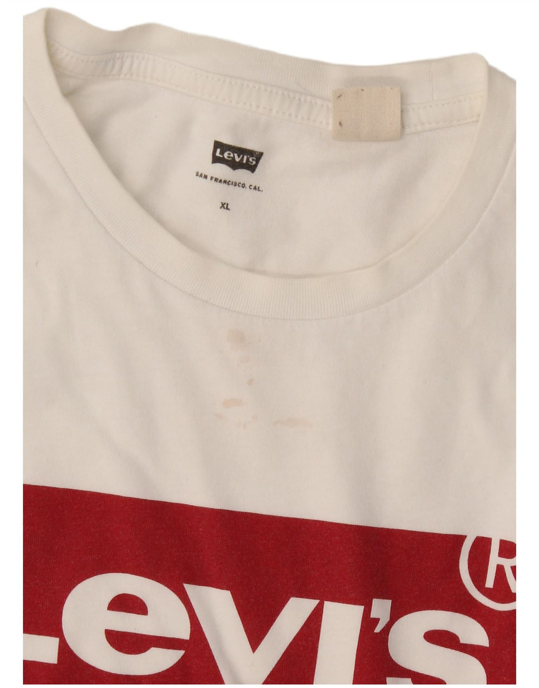 Tricou grafic pentru bărbați Levi's Top XL Alb