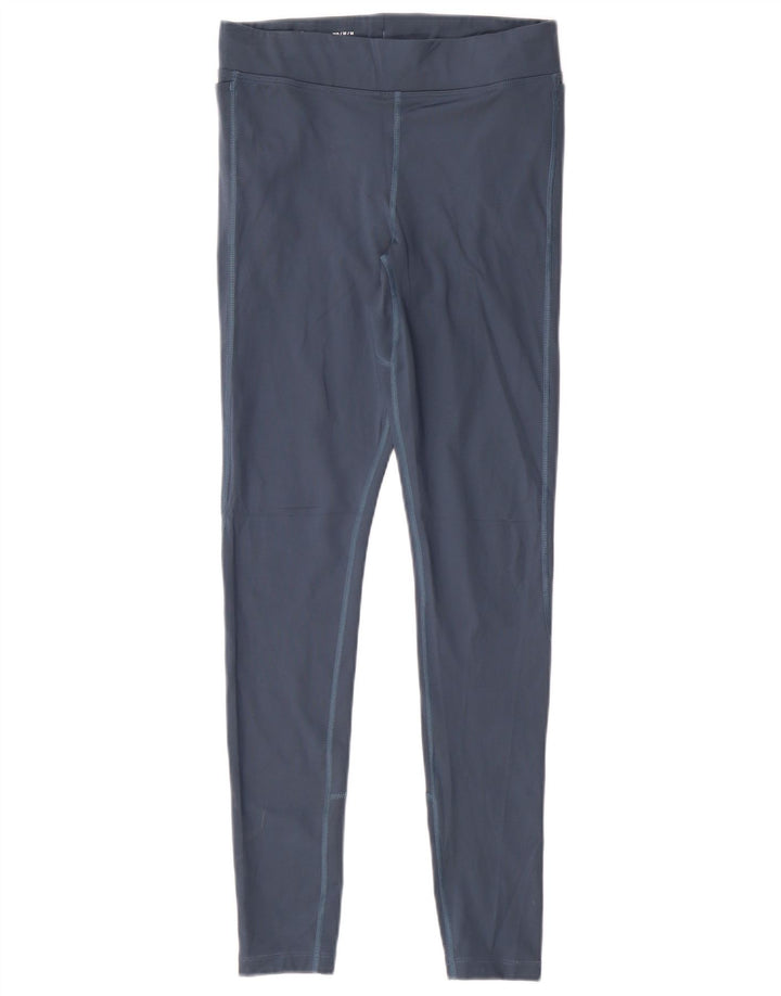 Leggings cu grafică de compresie Under Armour pentru femei UK 12 Medium Blue Sports