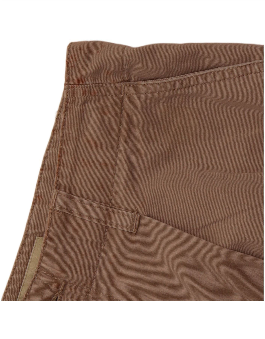 EDDIE BAUER Pantaloni scurți chino cu talie înaltă pentru femei US 12 Large W30 Bej