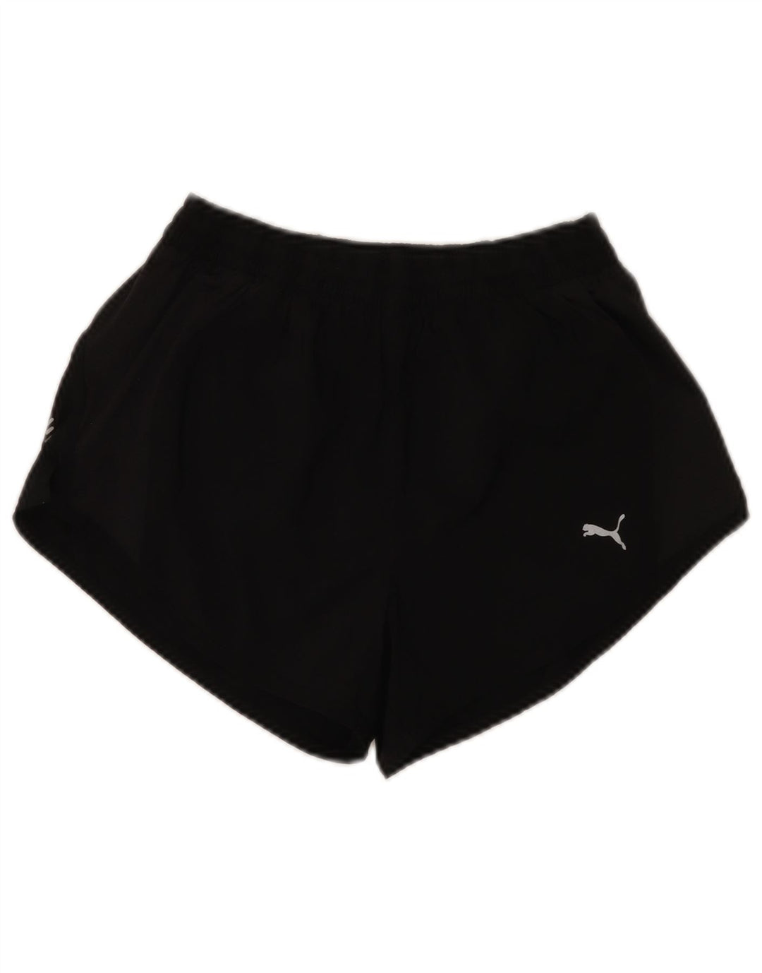 Pantaloni scurti sport Puma pentru femei UK 10 Small Black Poliester