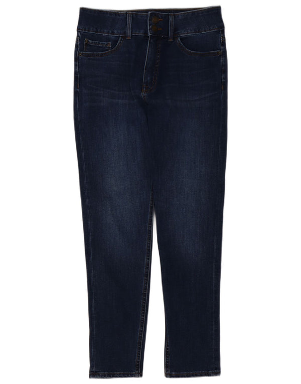 Blugi subțiri Sculpt pentru femei Marks & Spencer UK 10 mici W28 L26 bleumarin