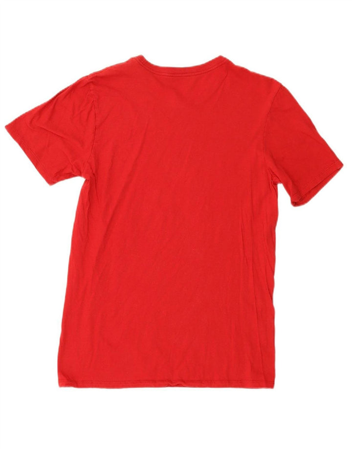 NIKE Mens Graphic T-Shirt Top Small Red Vintage Nike and Second-Hand Nike from Messina Hembry 