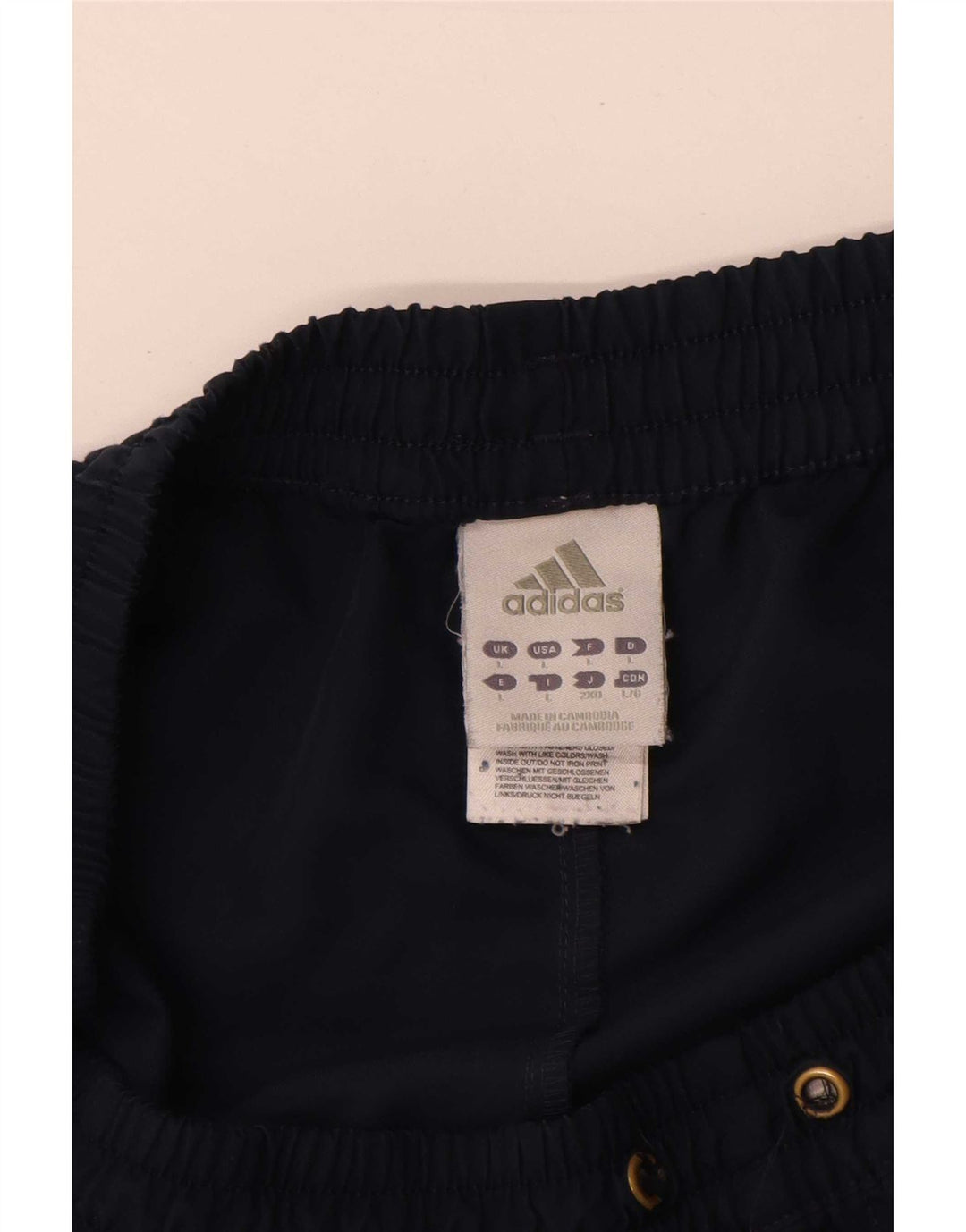 Pantaloni de trening pentru bărbați Adidas Grafic, mari, poliester, albastru