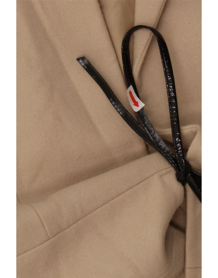 PATRIZIA PEPE Jachetă Blazer Femei IT 40 Mic Lână Bej