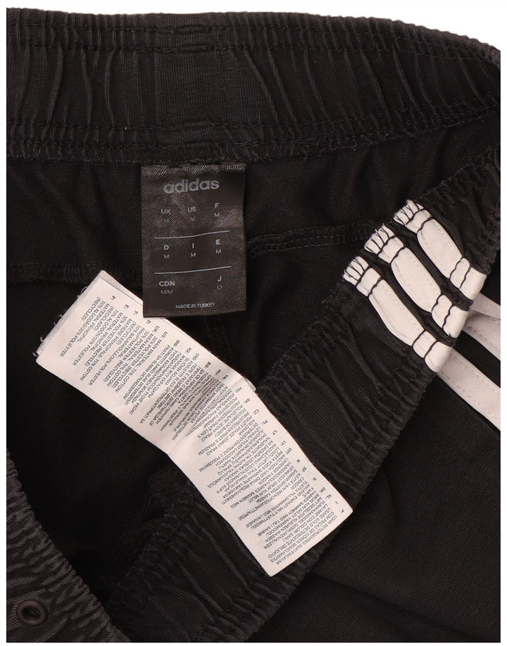 Pantaloni scurți sport pentru bărbați Adidas, bumbac mediu negru