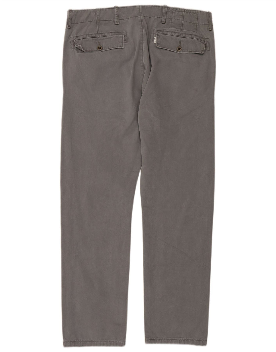 Pantaloni chino drepți pentru bărbați LEVI'S L33 L30 bumbac gri