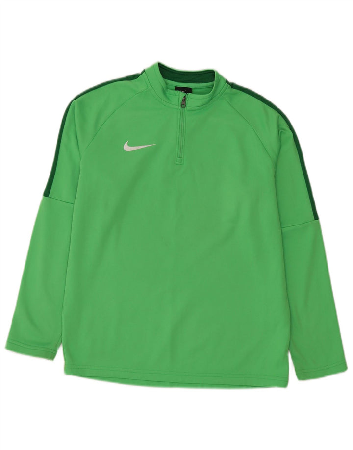 Trening pentru băieți Dri Fit Pullover Top 12-13 ani mare verde