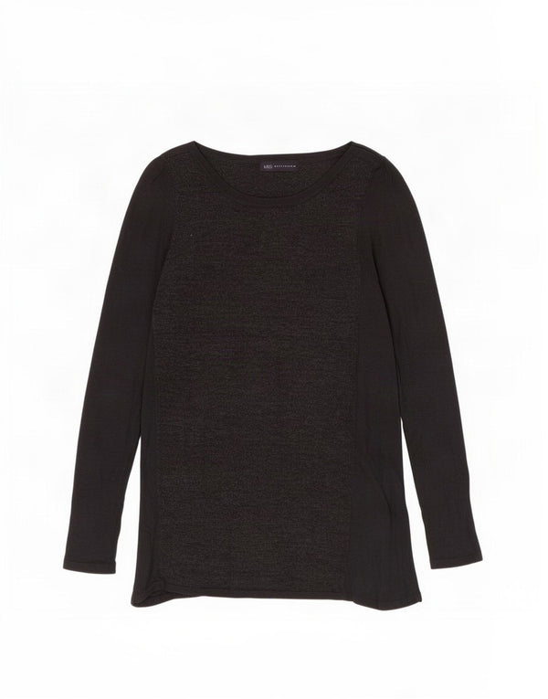 Pulover pentru femei Marks & Spencer, cu gât de barcă, UK 8, mic, gri acrilic