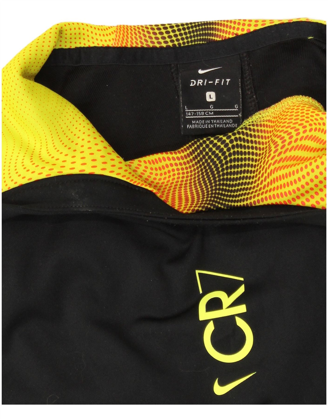 Pulover Nike pentru băieți Cristiano Ronaldo, 12-13 ani, mare, negru, sport