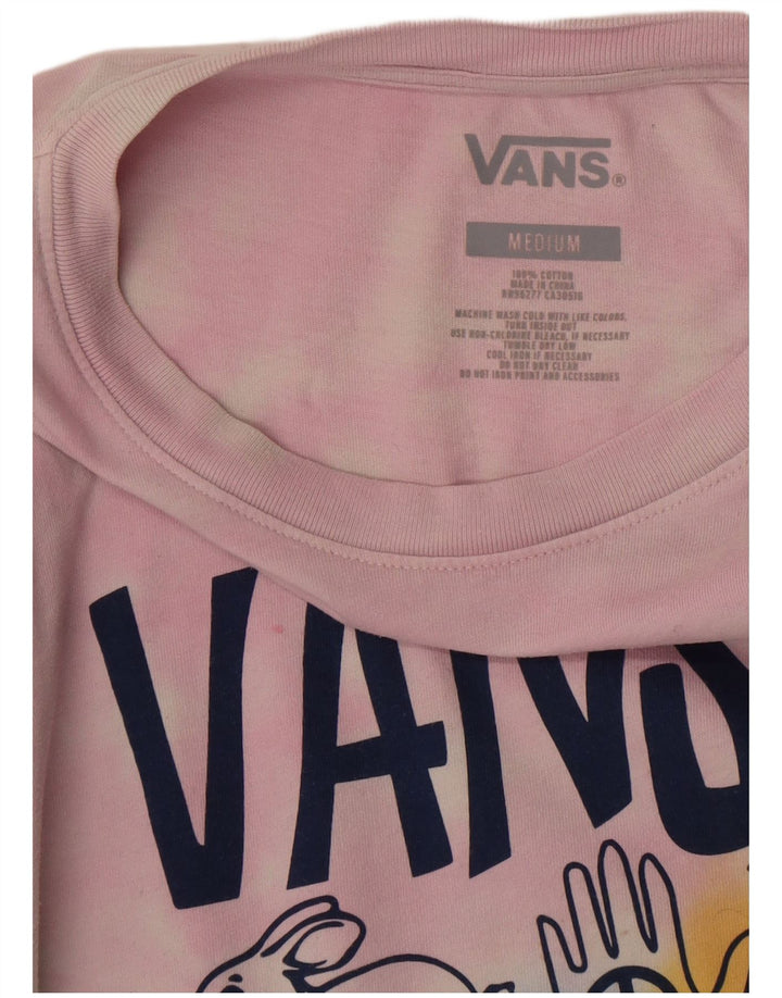 Vans tricot cu mânecă lungă cu grafică pentru femei UK 14 Medium Multicolor Tie Dye