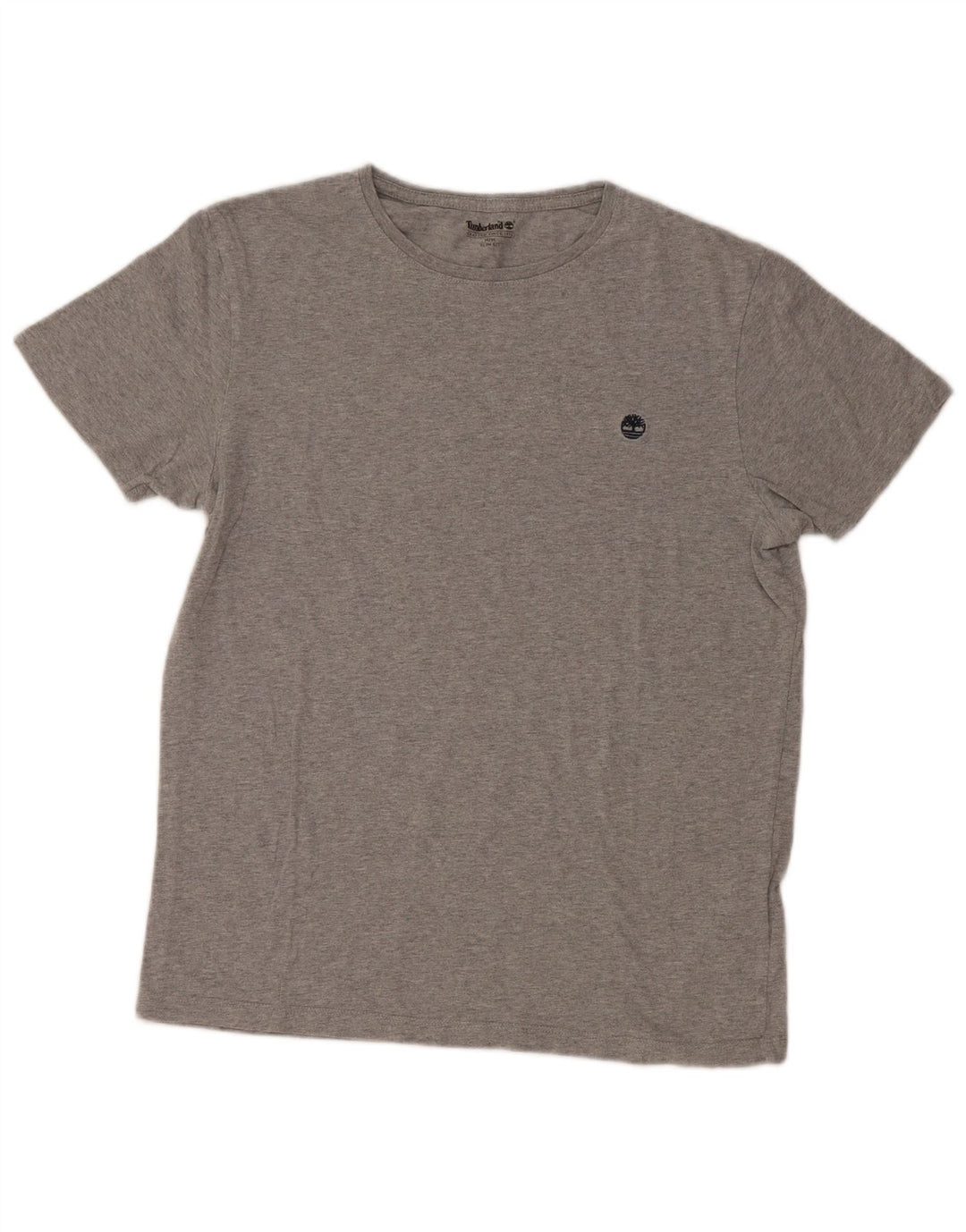 Tricou pentru bărbați Timberland Slim Fit Top din bumbac gri mediu