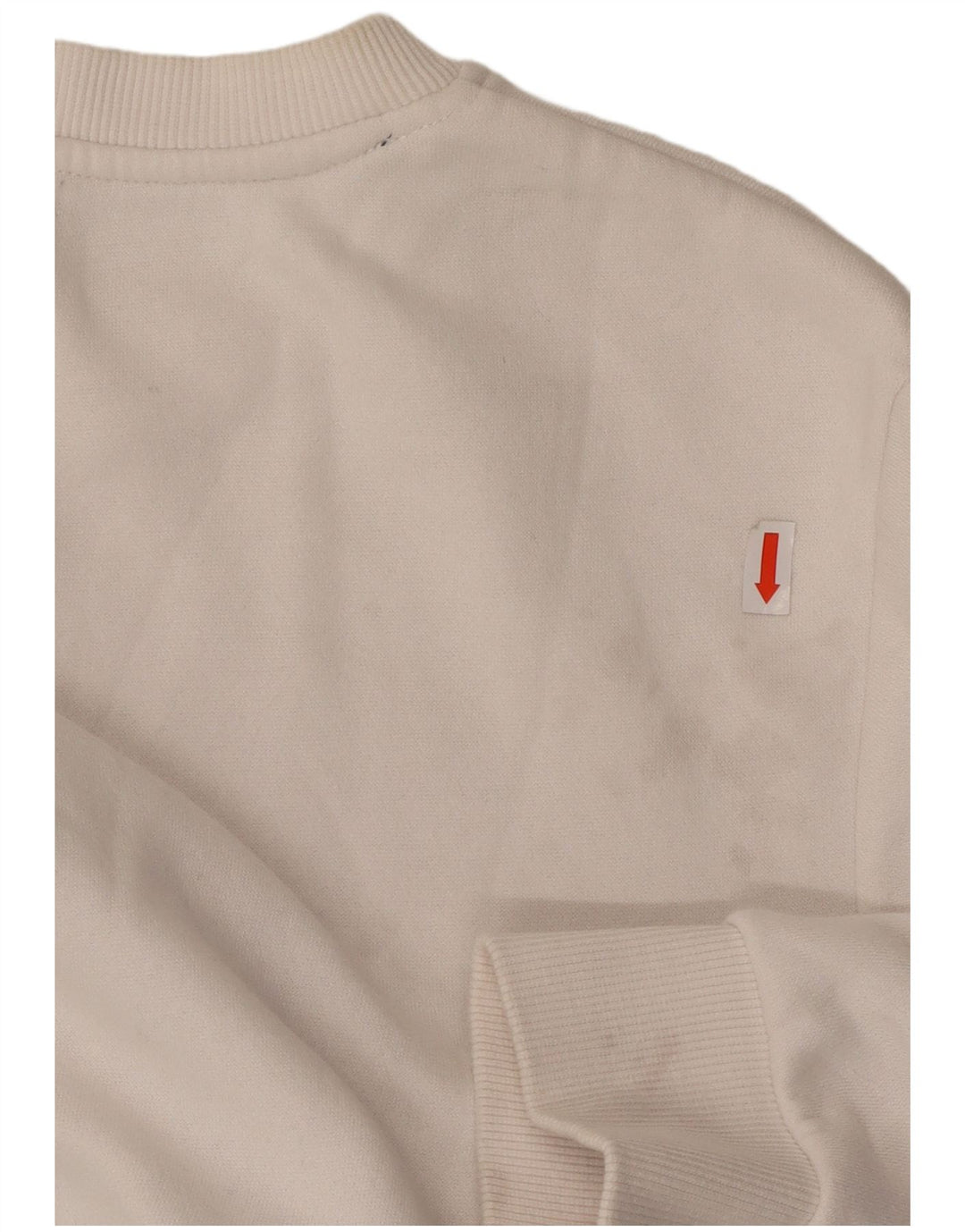 TOMMY HILFIGER Rochie cu pulover cu grafică pentru femei UK 16, mare, alb, bloc de culoare