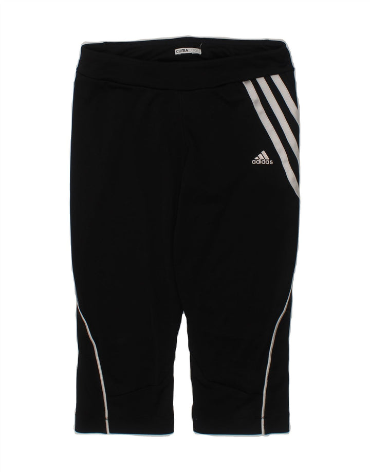 ADIDAS Girls Climacool Tracksuit Trousers 9-10 Years  Black Polyester Vintage Adidas and Second-Hand Adidas from Messina Hembry 