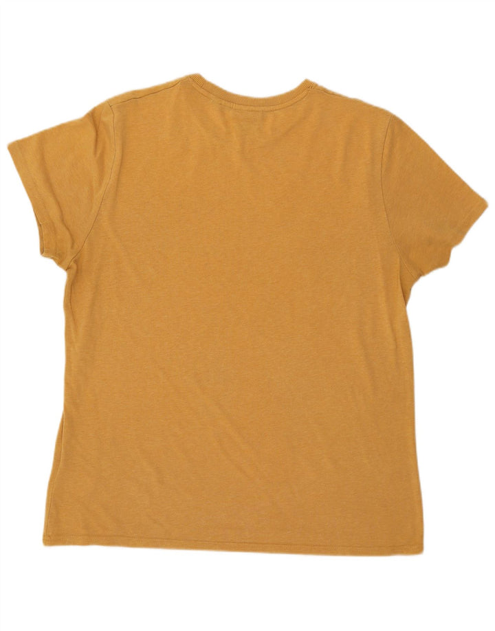 Tricou grafic pentru bărbați SUPERDRY Top 2XL bumbac galben