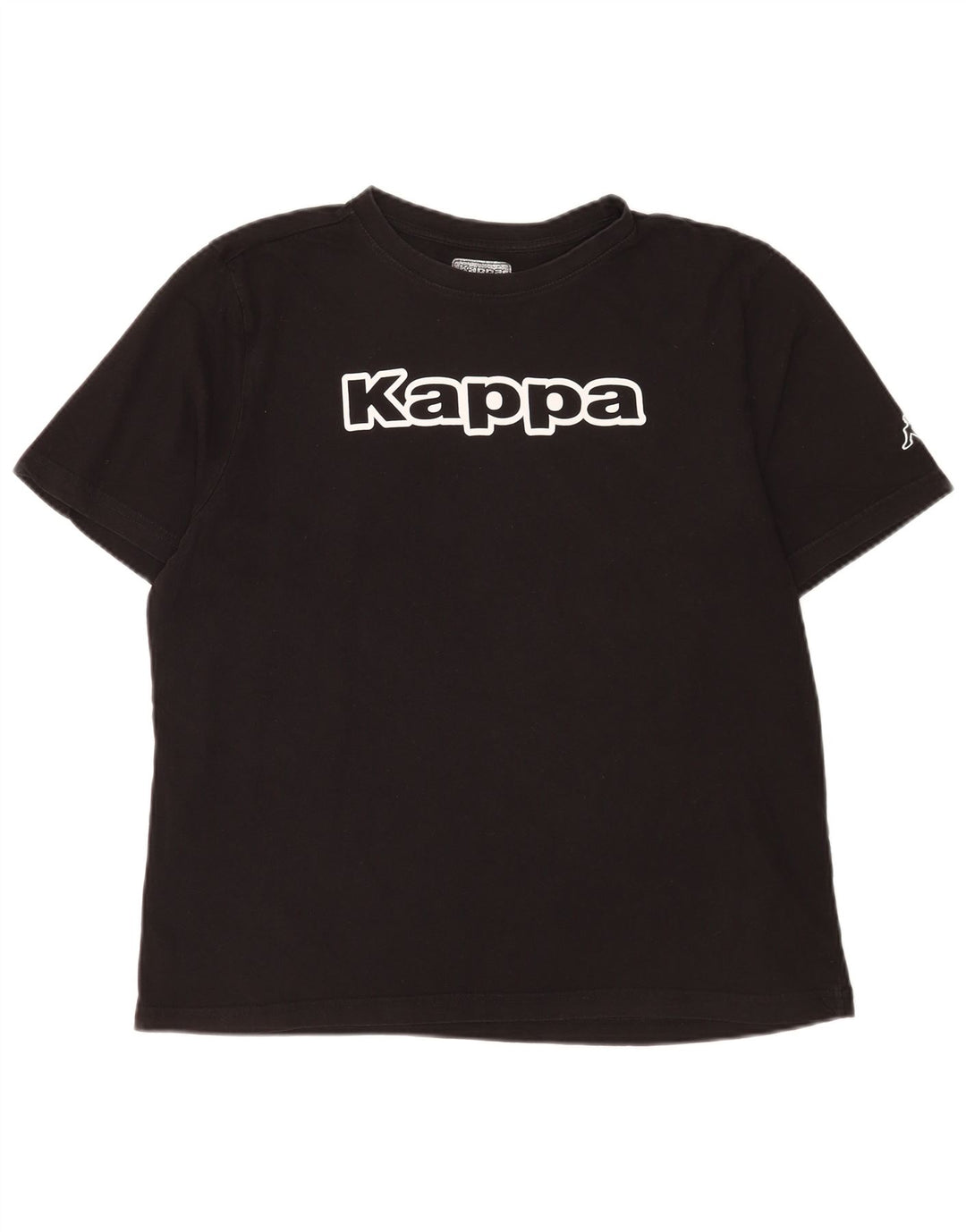 Tricou grafic pentru bărbați Kappa Top mare negru