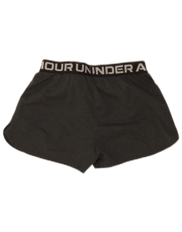 Pantaloni scurți sport Under Armour pentru băieți Heat Gear Graphic 11-12 ani, mari, gri