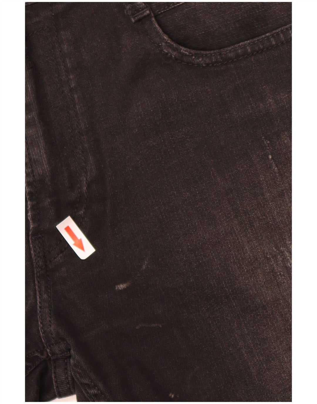 Blugi slim pentru femei Replay Distressed W34 L32 Negri