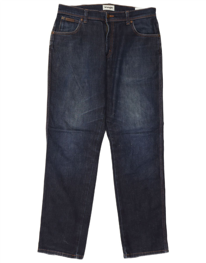 Blugi slim Texas Wrangler pentru bărbați W32 L32 bumbac albastru