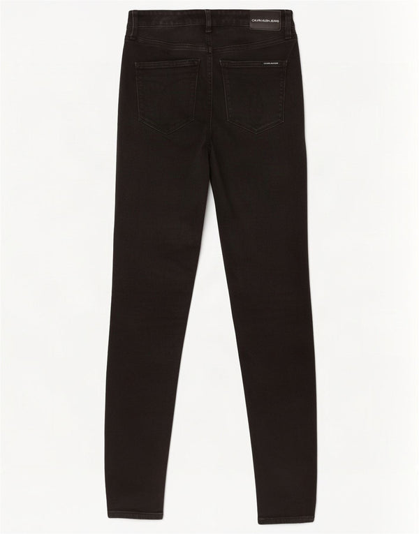 Blugi skinny pentru bărbați Calvin Klein, cu talie înaltă, L30 L30, bumbac negru
