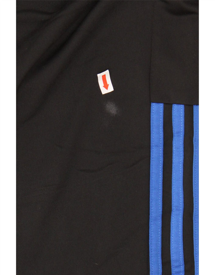 ADIDAS Boys Full Tracksuit 13-14 Years  Black Colourblock Polyester