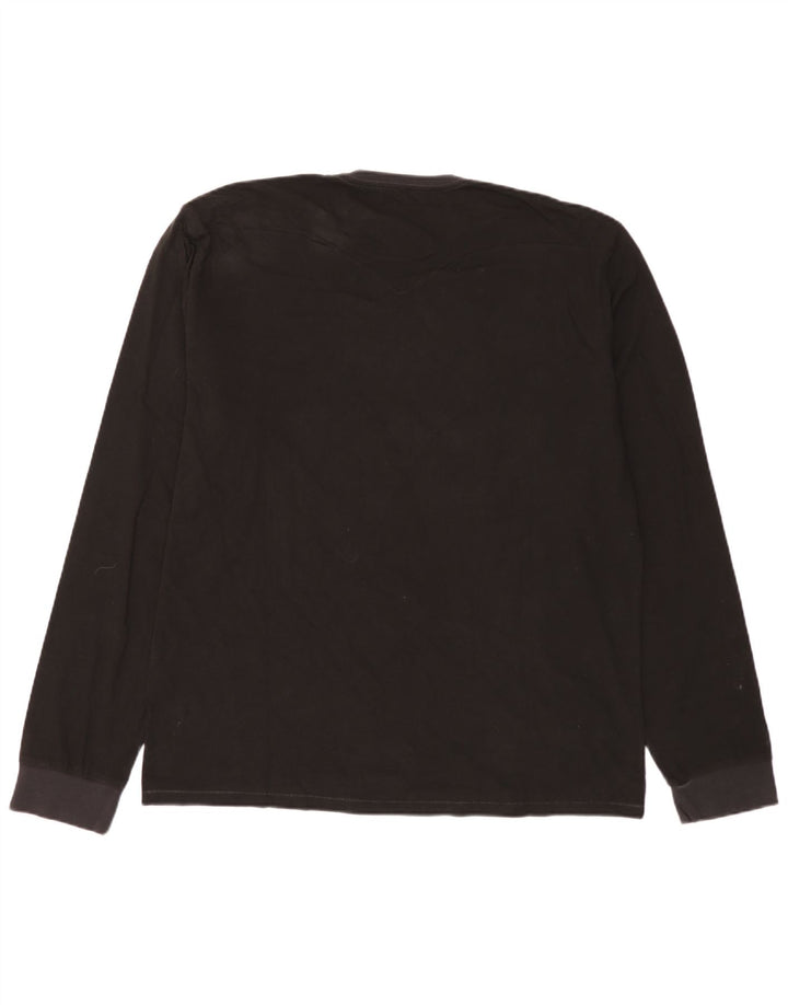 Levi's Top pentru bărbați cu mânecă lungă 2XL, bumbac negru