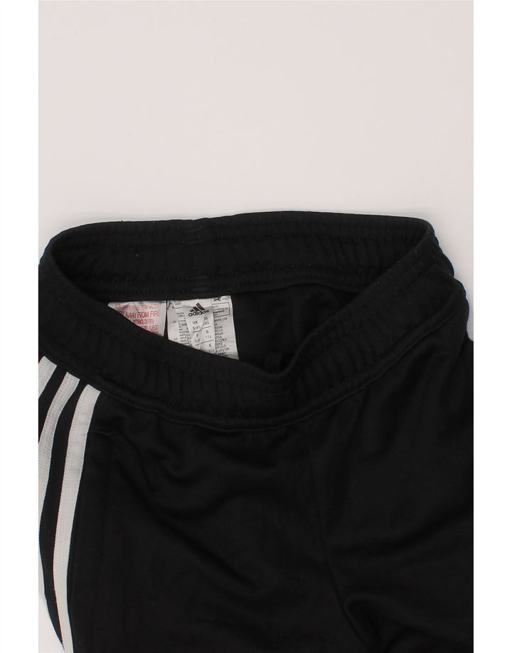 Pantaloni de trening Climalite ADIDAS pentru fete 5-6 ani poliester negru