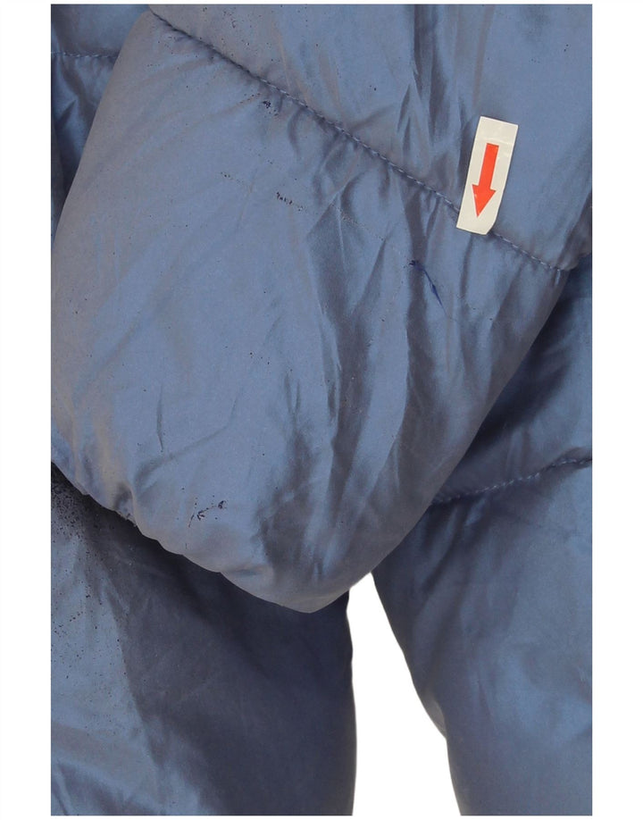 Jachetă căptușită cu glugă Levi's pentru fete 13-14 ani, albastru, poliester