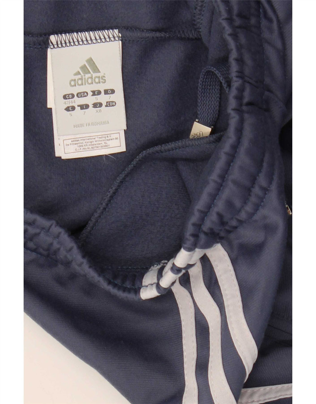 Pantaloni de trening Adidas pentru bărbați Marea Britanie 42/44 Poliester albastru mare