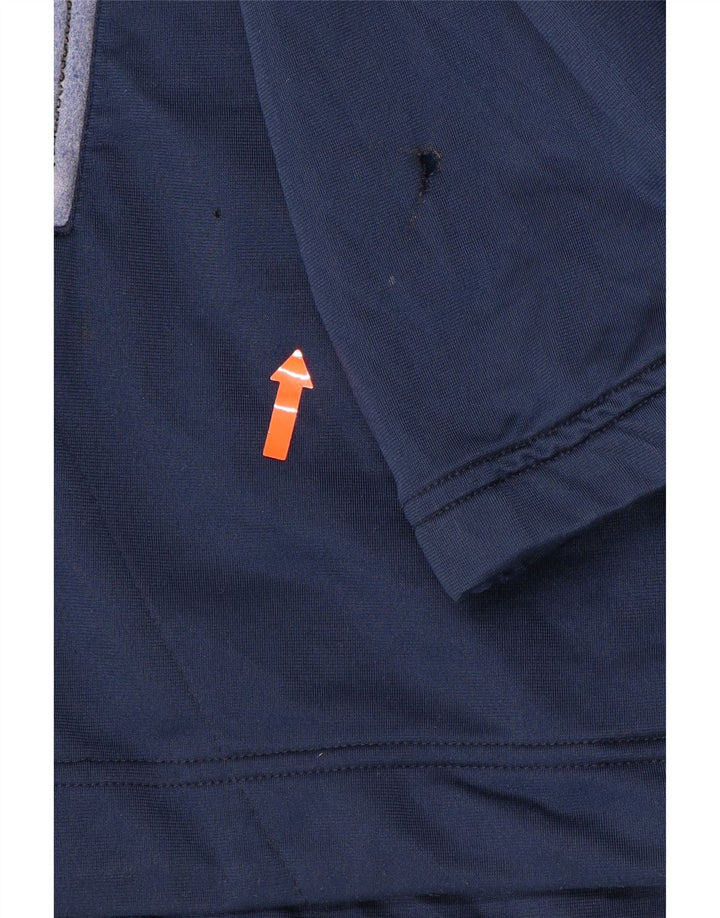 Jachetă de top pentru trening grafic ASICS pentru bărbați XL, bleumarin, color block