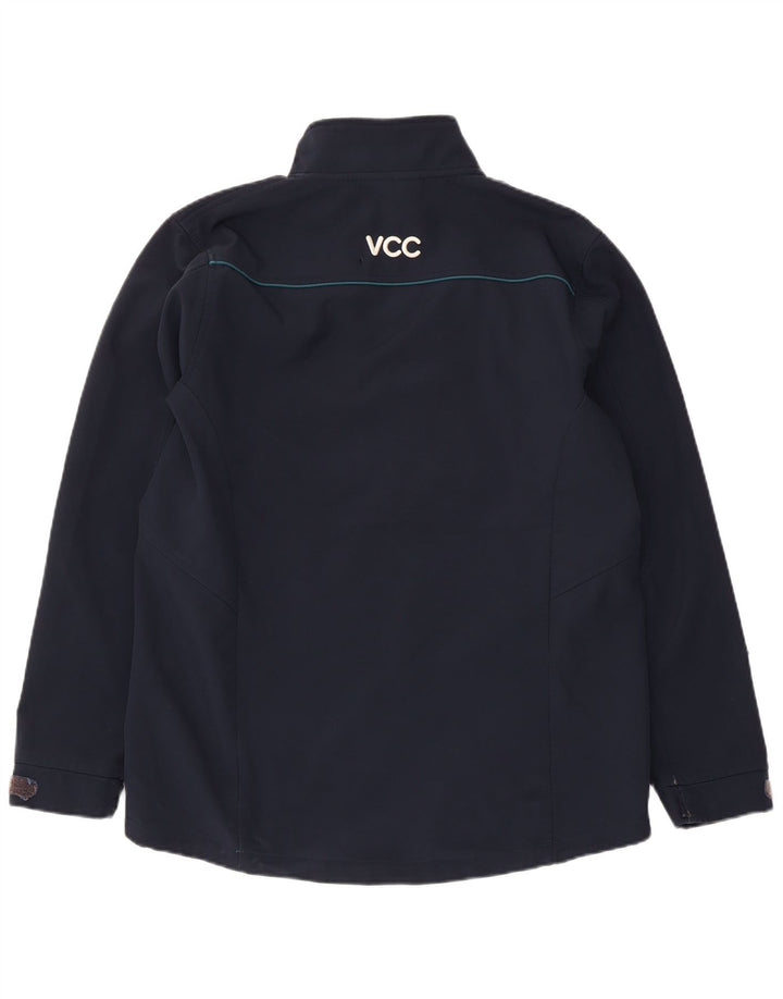 Jachetă Windbreaker pentru bărbați cu grafică Champion UK 38 Poliester bleumarin mediu
