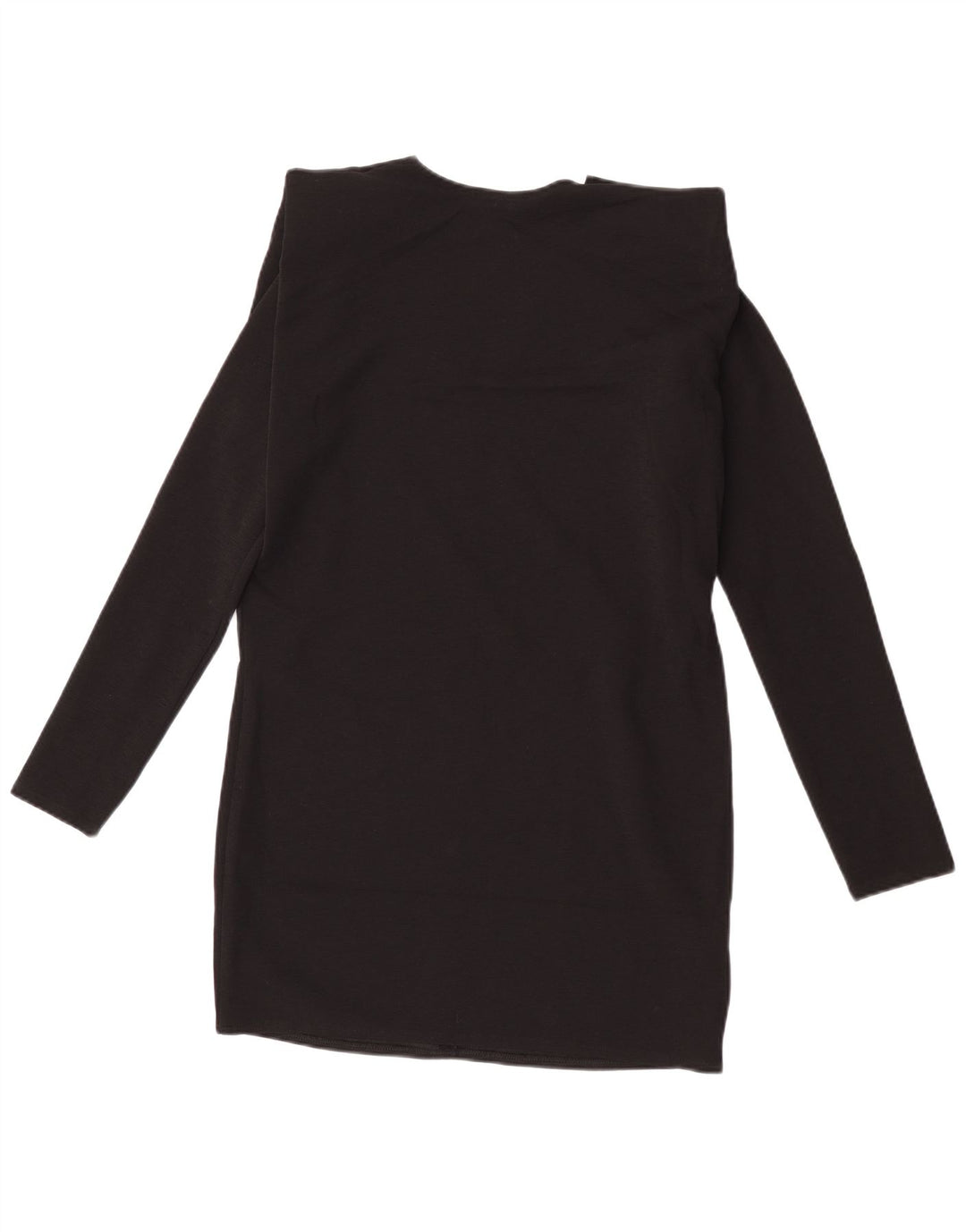Rochie schimbătoare cu mânecă lungă pentru femei Zara UK 14 Medium Black