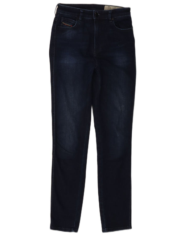 Jeans slim skinny cu talie înaltă pentru femei Diesel Babhila L23 L28 Bumbac bleumarin
