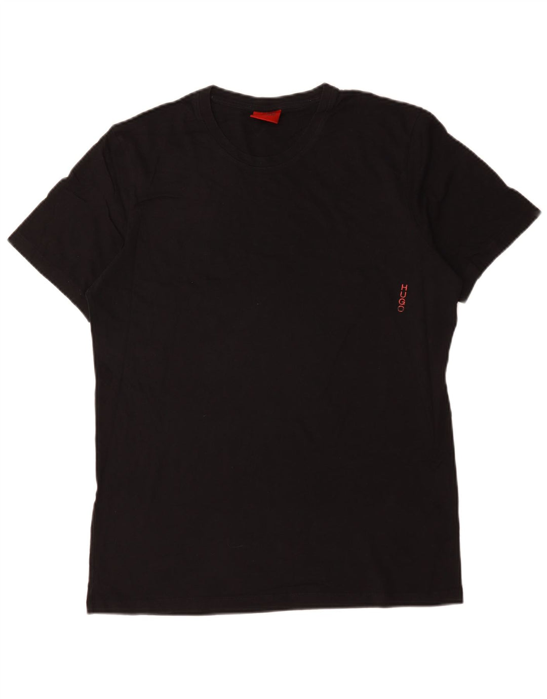 Tricou pentru bărbați Hugo Boss Top mare din bumbac negru