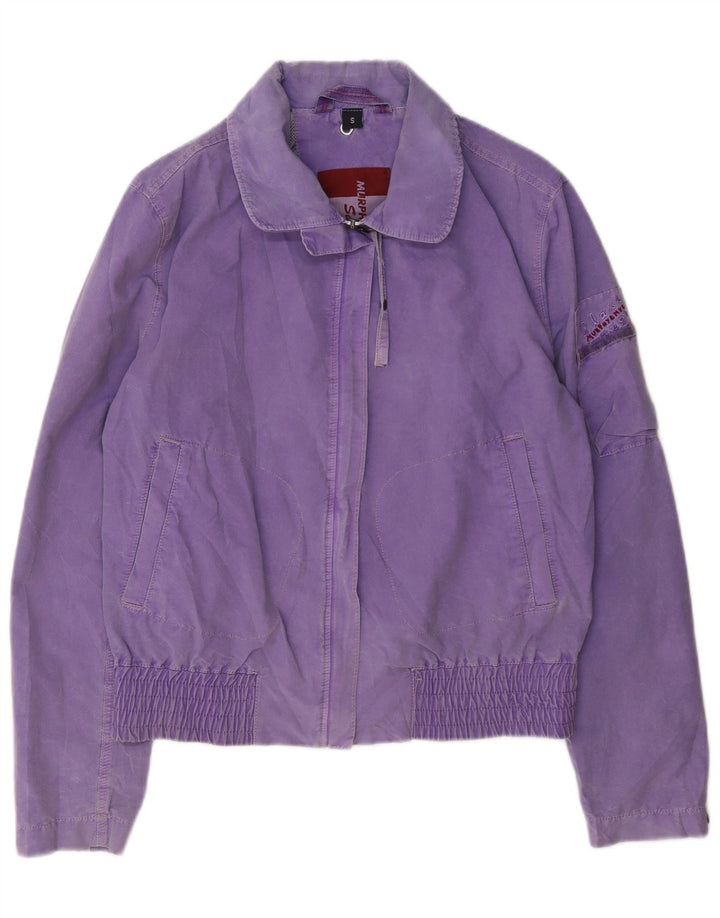 Murphy & Nye pentru femei Sailmakers Bomber Jacket UK 10 Small Purple