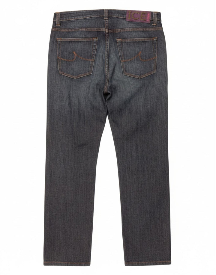 Blugi slim pentru femei Iceberg W32 L32 bumbac bleumarin