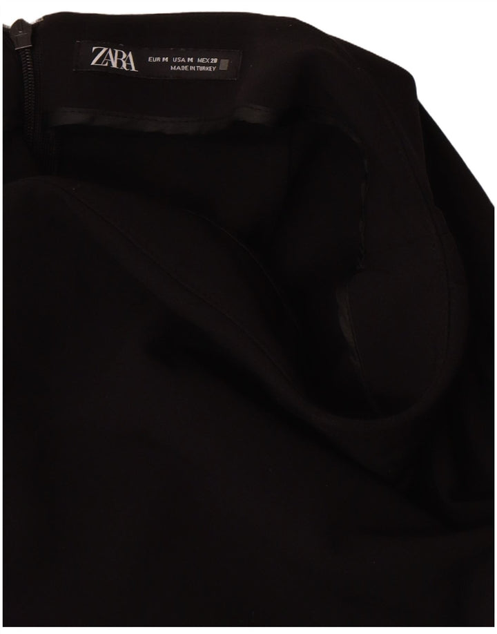 Fusta Mini Zara Femei Medium W30 Negru