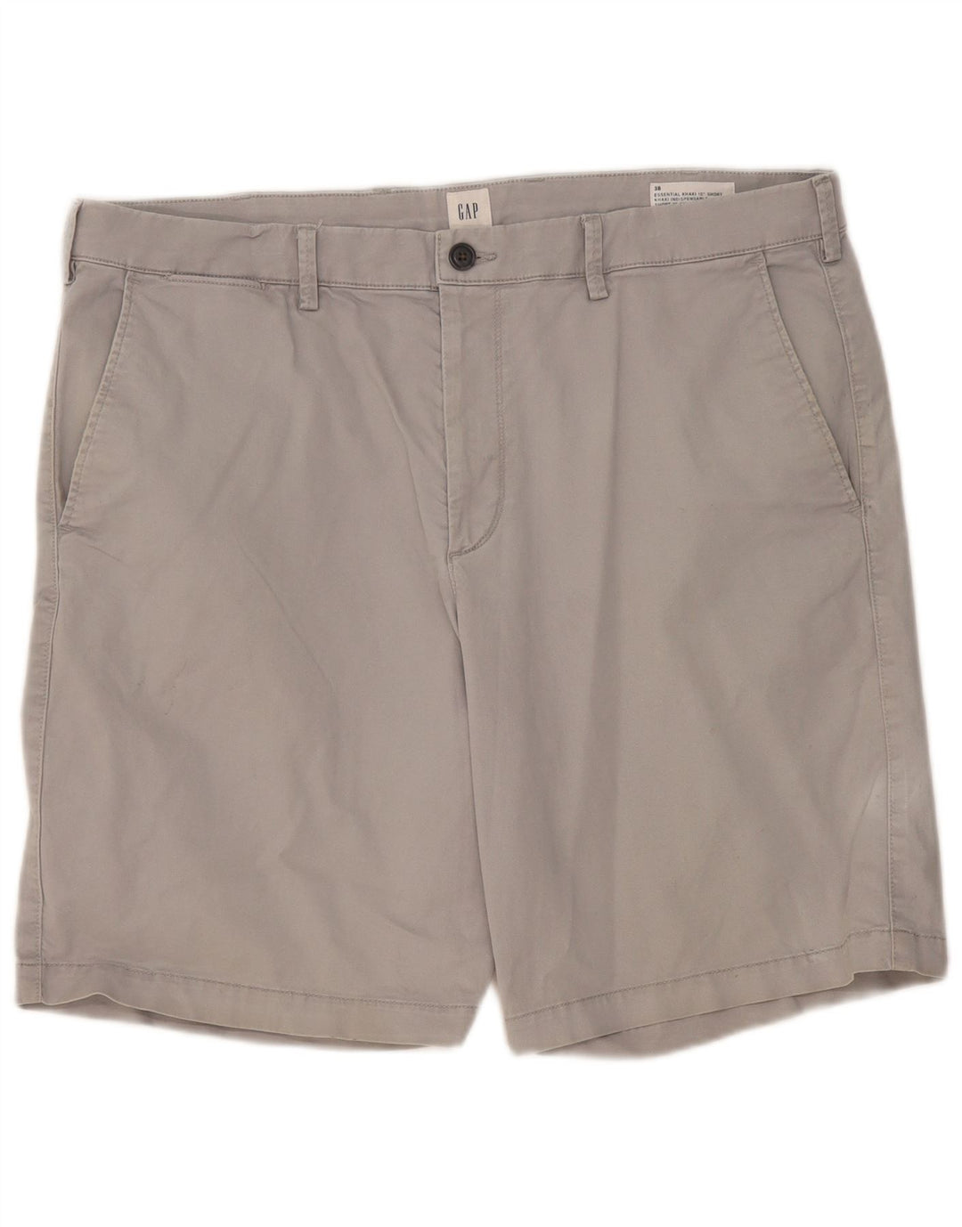 Pantaloni scurți chino pentru bărbați GAP W38 XL bumbac gri