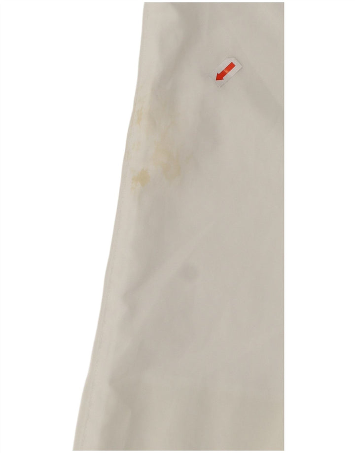 Pantaloni de trening PUMA pentru femei UK 12 Poliester alb mediu