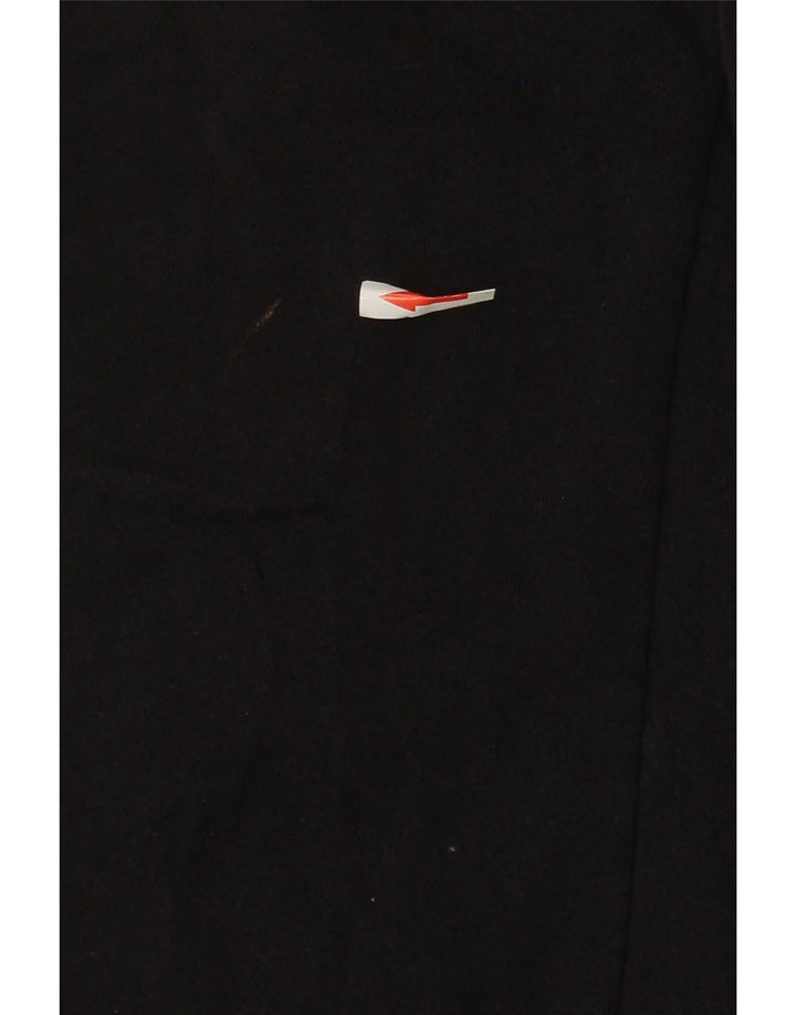 Pantaloni de trening Fila pentru bărbați Joggeri mari, negru, bumbac