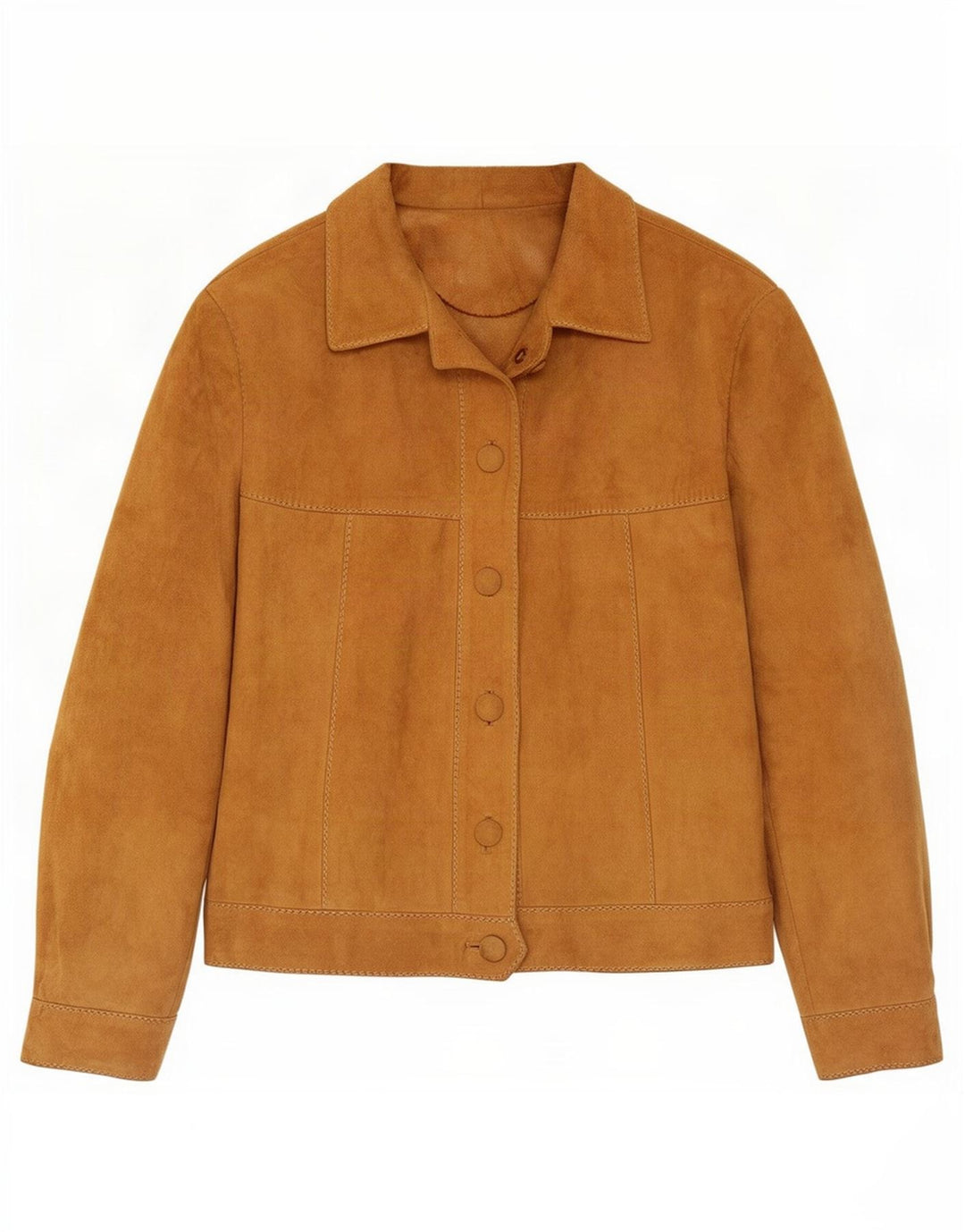 Jachetă de piele de piele vintage pentru femei UK 14 maro mediu