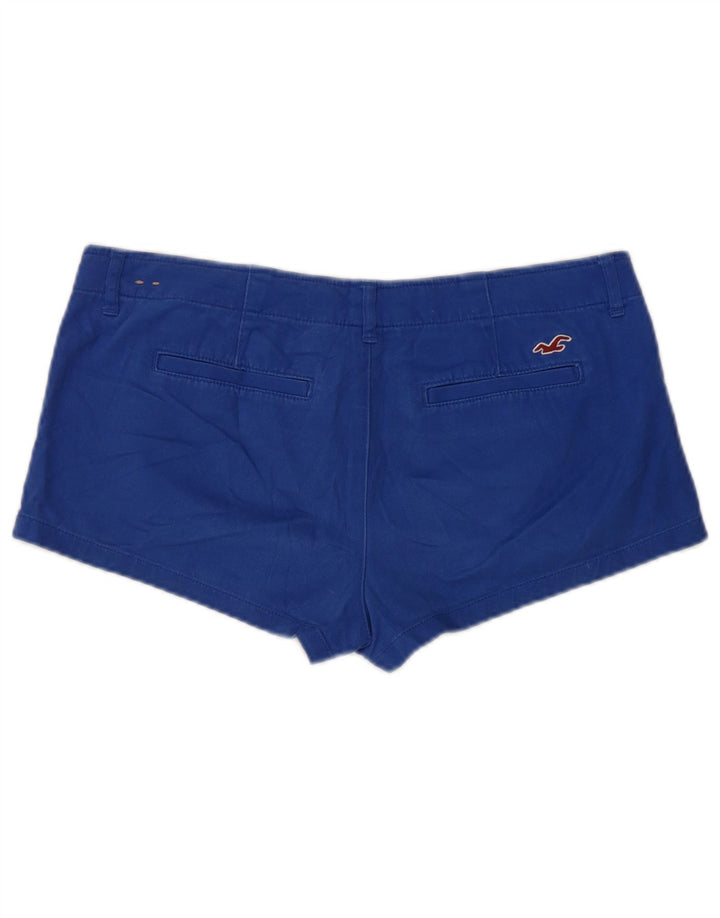 Hollister Womens Hot Pants US 7 Medium W28 Blue Cotton