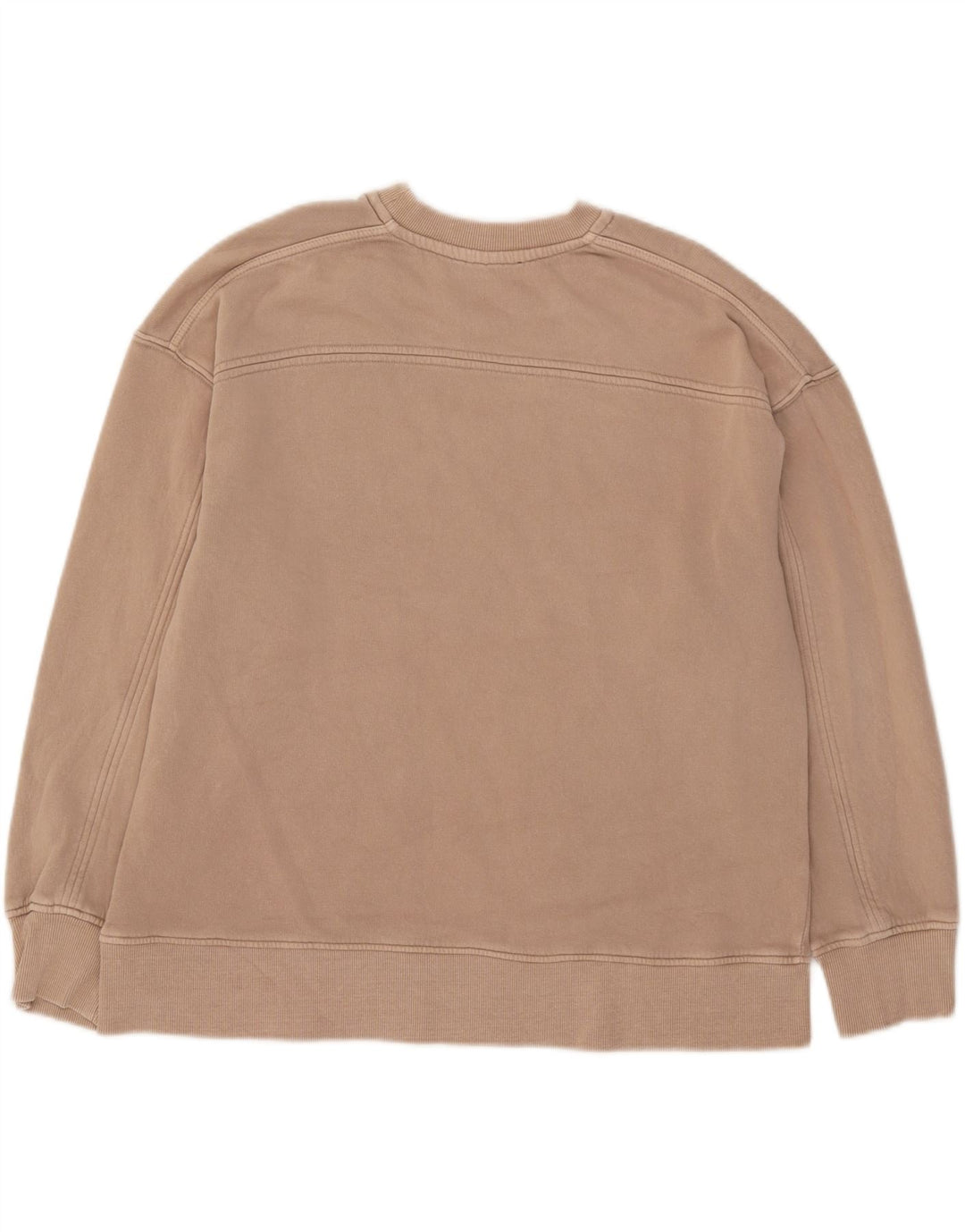 Pulover supradimensionat pentru femei Zara UK 14 Bumbac mediu bej