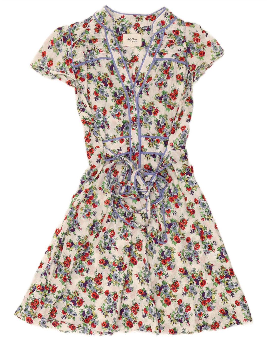Rochie A-Line Oasis pentru femei UK 12 Medium White Floral