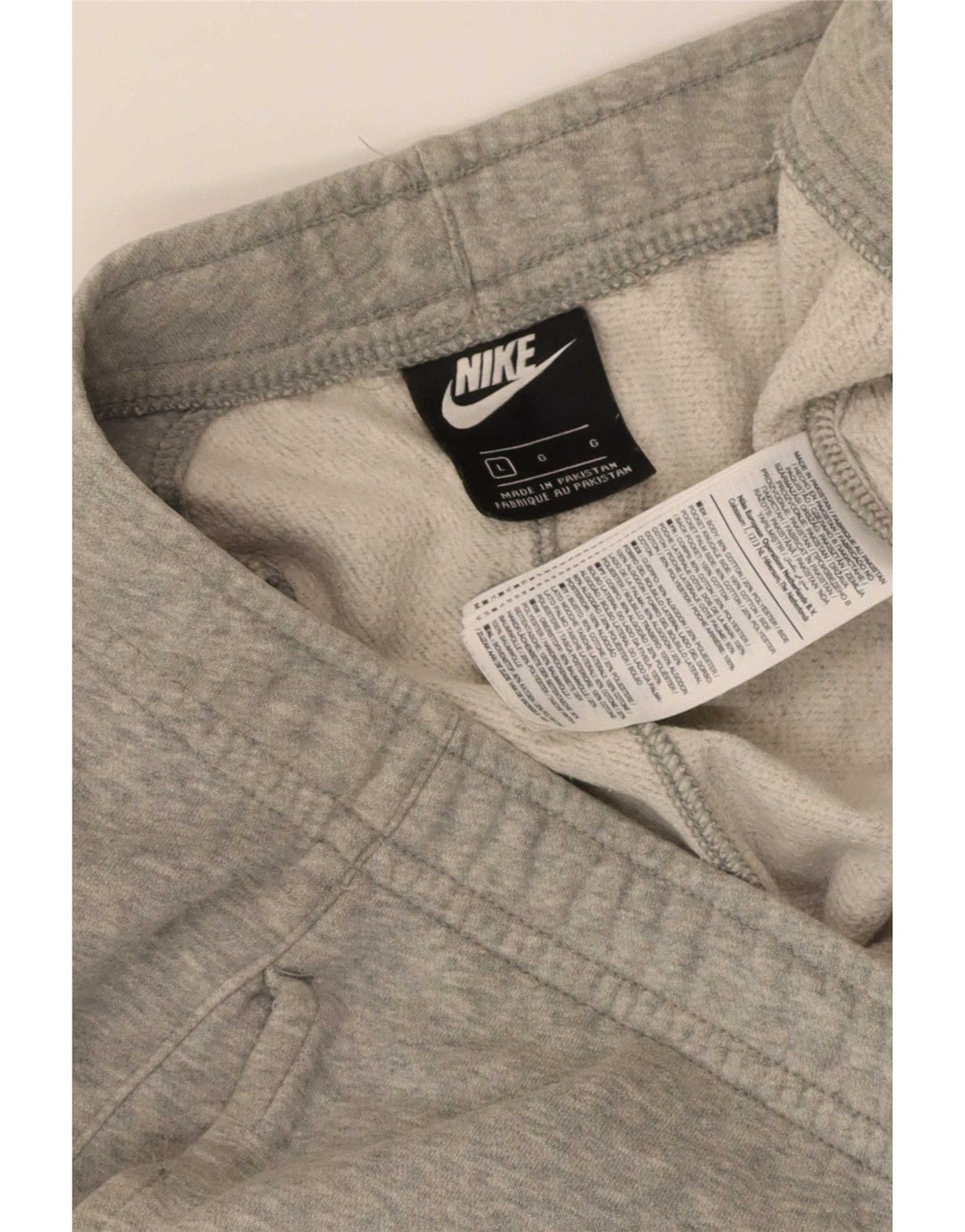 Pantaloni de trening Nike pentru bărbați, mari, gri, bumbac