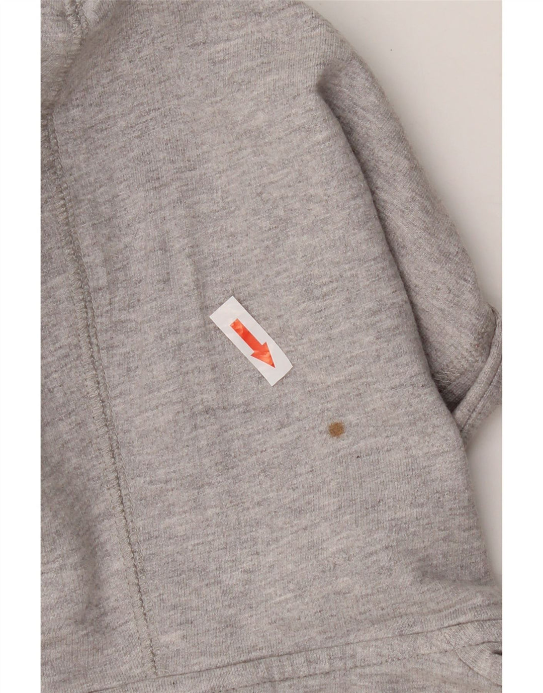 Pulover Puma pentru femei, cu fermoar, UK 12, bumbac gri mediu