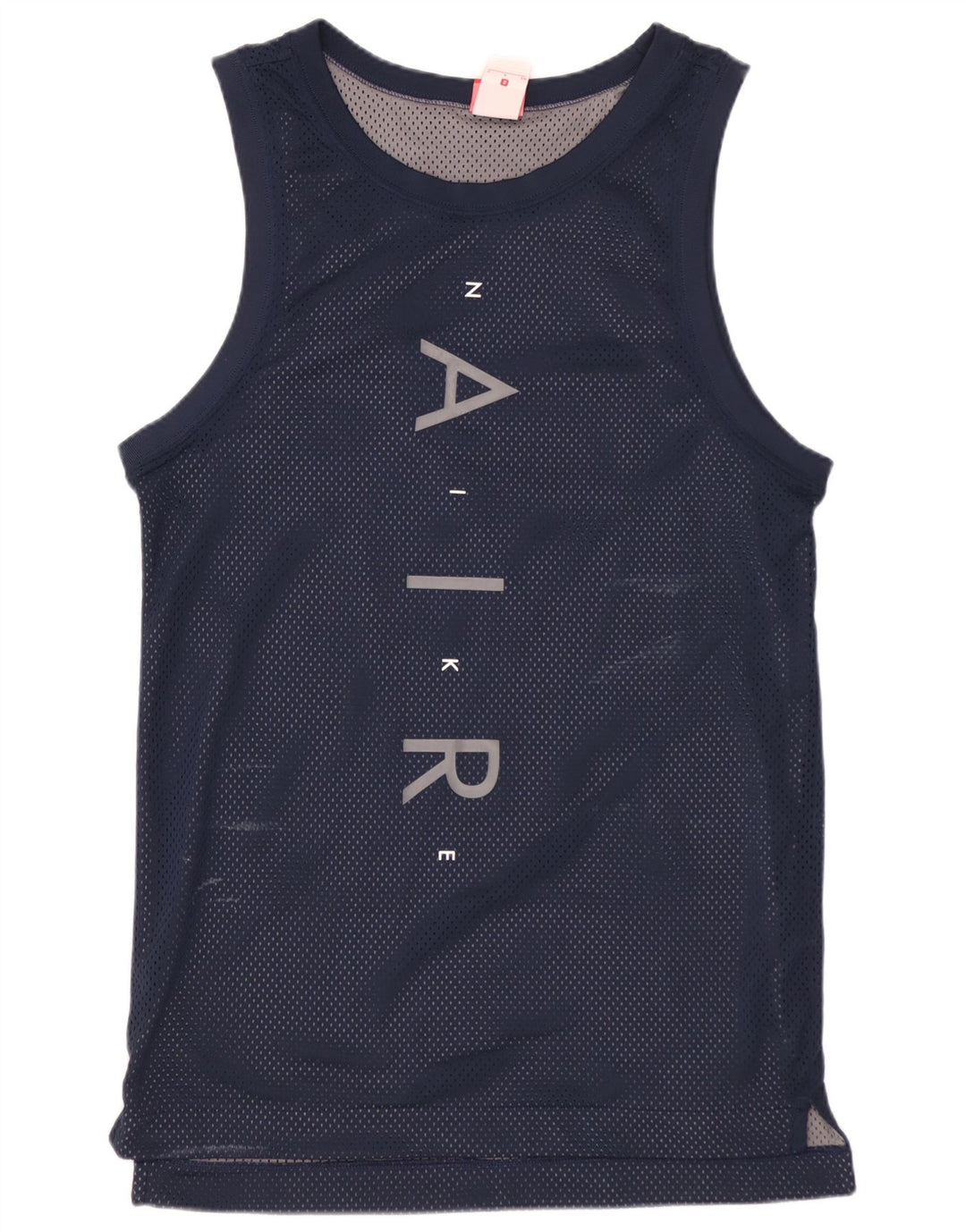 Top cu vestă grafică NIKE pentru bărbați, poliester bleumarin mic