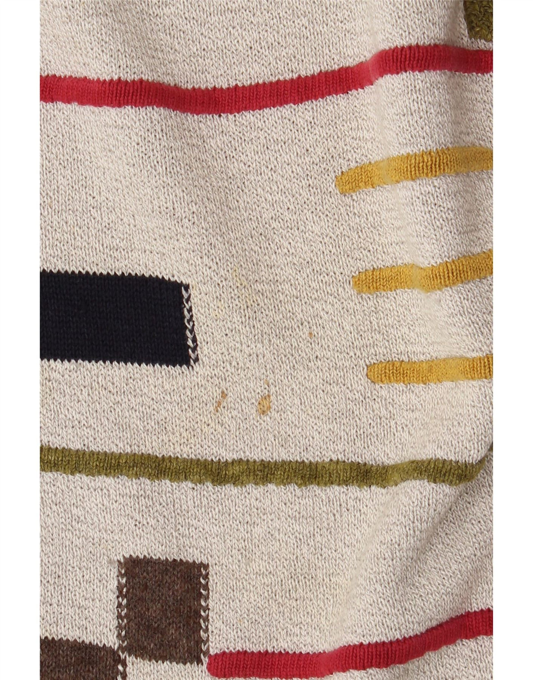 Pulover pentru bărbați Conte Massimo cu gât crew, bumbac geometric 2XL gri