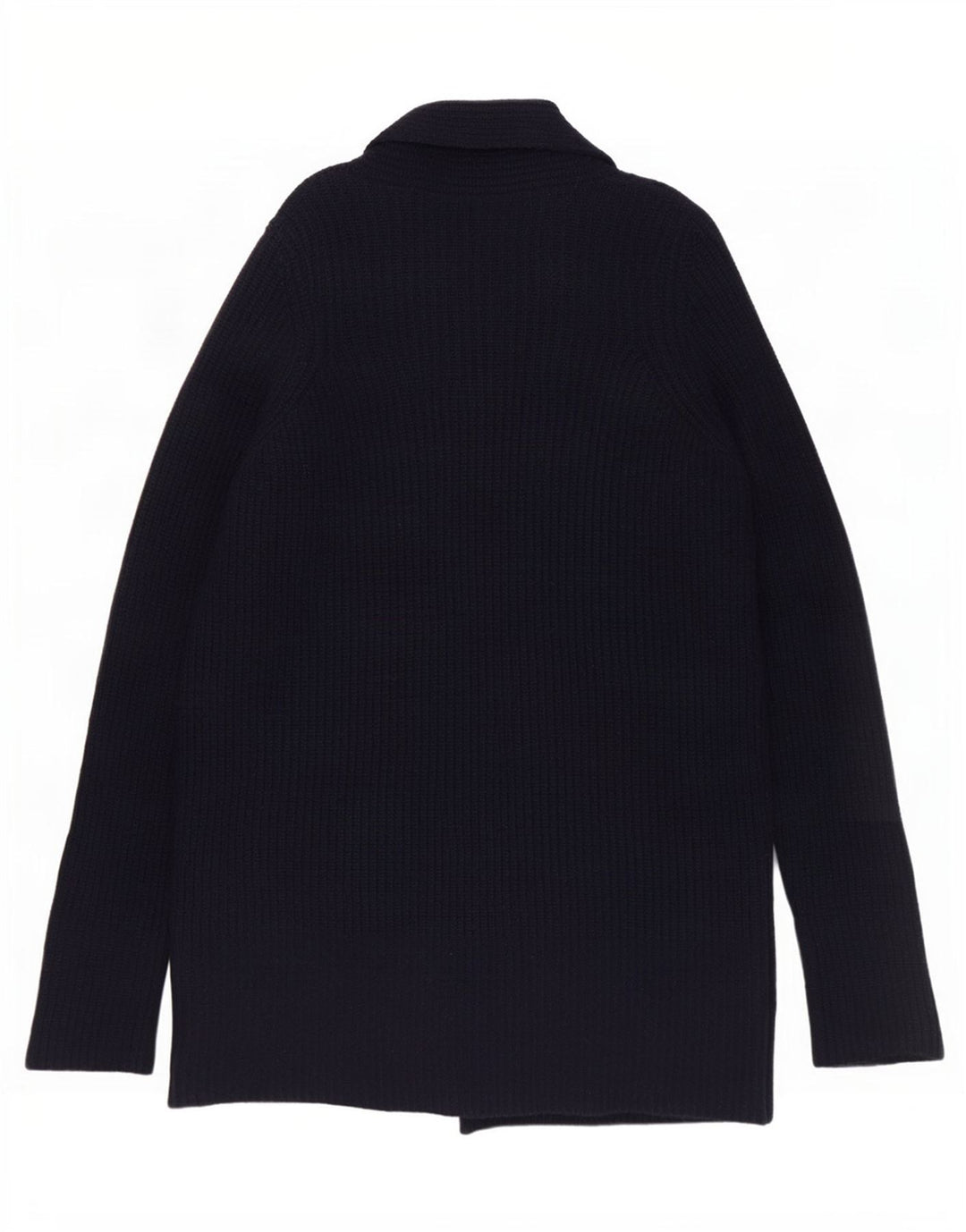 Pulover cardigan cu paragate supradimensionat pentru femei Jigsaw UK 10 Mic bleumarin