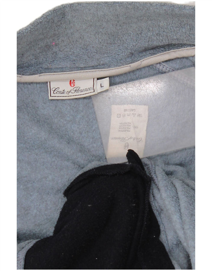 Jachetă fleece pentru femei Conte of Florence UK 16, mare, albastru, poliester