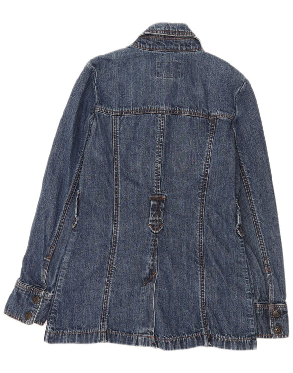 Jachetă de blugi pentru femei Old Navy UK 10 Small Blue Bumbac